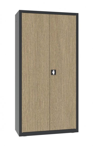 Universalschrank 199 x 100 x 43.5 cm Walnuss Furnier