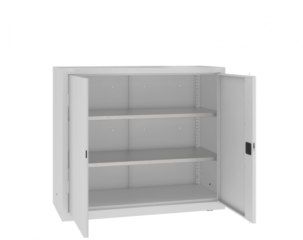 Werkstattschrank 104 x 120 x 50 cm mit verzinkten Fachböden