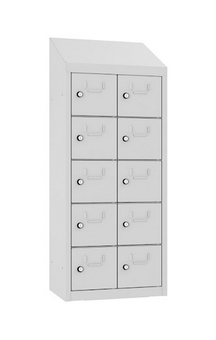 Wandschliessfachschrank 10 Fächer