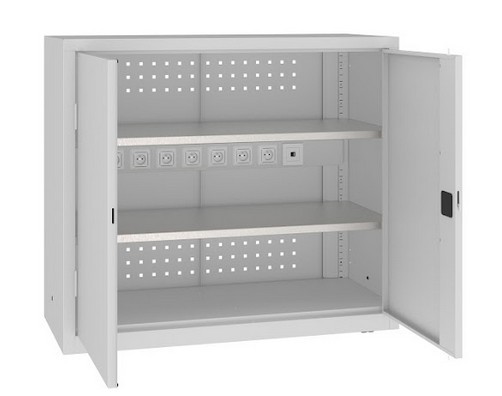 Universalschrank mit Steckdosen 104 x 120 x 50 cm