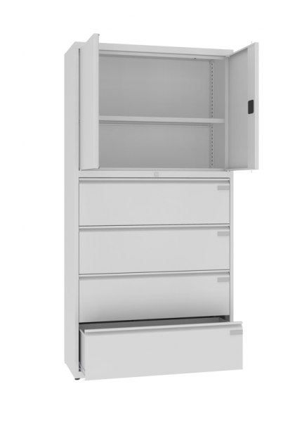 Akten-und Hängeregistraturschrank 199 x 100 x 43.5 cm