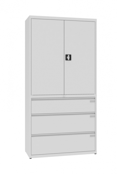 Akten-und Hängeregistraturschrank 199 x 100 x 43.5 cm