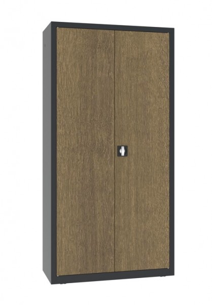 Universalschrank 199 x 100 x 43.5 cm Eiche Furnier