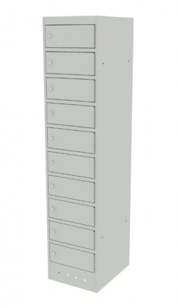 Laptop Schliessfachschrank 10 Fächer ohne Steckdosen