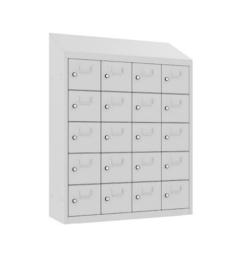 Wandschliessfachschrank 20 Fächer