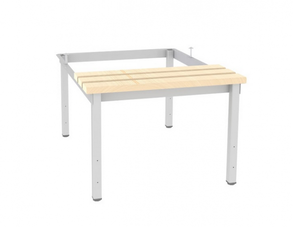 Untergestell mit Sitzbank 80 cm Breite