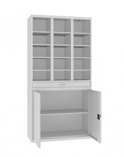 Schrank zum Sortieren und Aufbewahren von Dokumenten