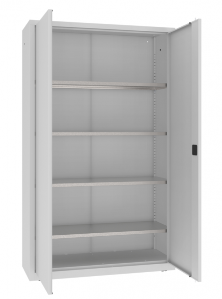 Universalschrank mit verzinkten Fachböden 199 x 120 x 43.5 cm