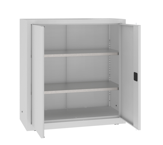 Universalschrank mit verzinkten Fachböden 104 x 100 x 43.5 cm