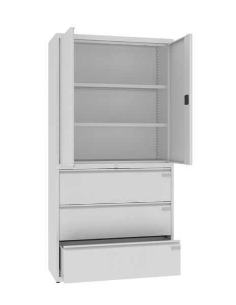 Akten-und Hängeregistraturschrank 199 x 100 x 43.5 cm