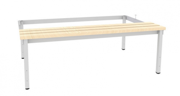 Untergestell mit Sitzbank 120 cm Breite