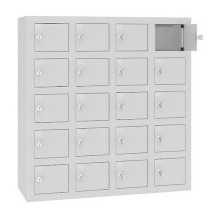 Mobiltelefonschrank 20 Fächer mit Ladefunktion