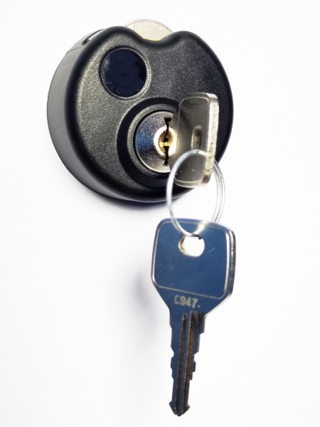 Münzpfandschloss 1 CHF