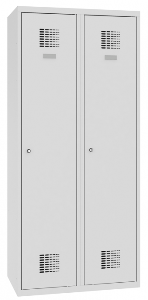 Garderobenschrank 2 Abteile Standard