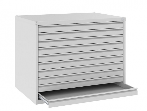 Planarchivierungsschrank max. Größe A1, 77 x 97 x 67 cm