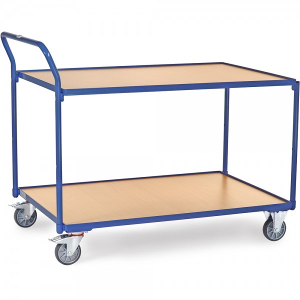 Tischwagen mit 2 Böden, L x B x H 1336 x 811 x 1039 mm